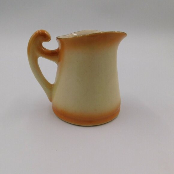 Czecho Slovakia Hand Painted Pottery Tea Set Floral Design Teapot Sugar Creamer - Picture 7 of 12